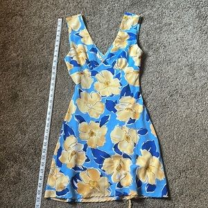 BlueDress with Yellow Flowers from PacSun Size small